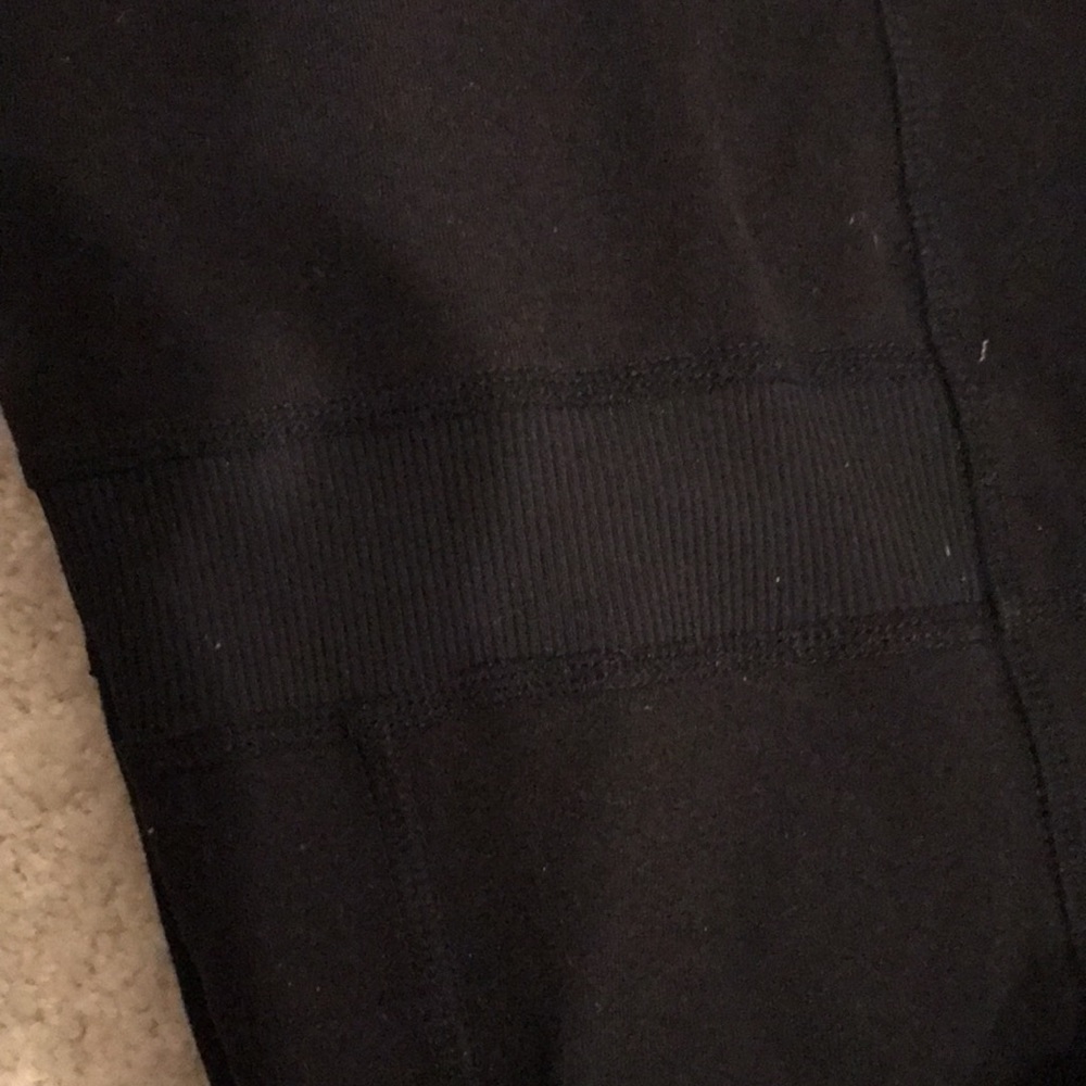 Lululemon Zipper Track Pant With Ribbed Fabric! - image 4
